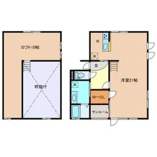 SOL【1階】の間取り