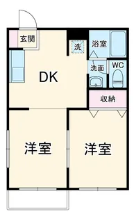 VILLA 10【103号室】の間取り