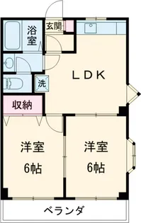 博栄ビル【305号室】の間取り