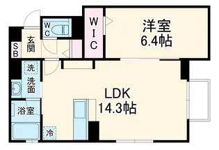 グリーンベリーフィールズ【2階】の間取り