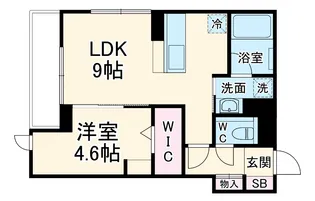 グリーンベリーフィールズ【2階】の間取り