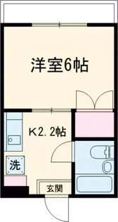 パルメゾン上馬【2階】の間取り