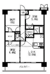 リーサ・ボニート【5階】の間取り