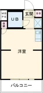 トップ明大前第3【416号室】の間取り