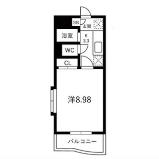 ティーファームI【303号室】の間取り