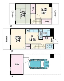 エクセレンス宮崎【12号室】の間取り