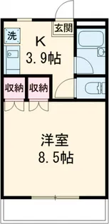 ヴィルカーサ取手【203号室】の間取り