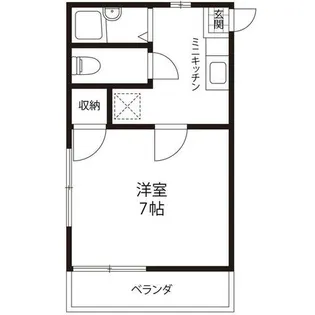 寿ハイツ【102号室】の間取り