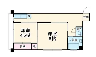 シャンブルドット元住吉【5階】の間取り