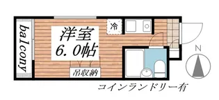 メゾン・ド・エムロード【201号室】の間取り