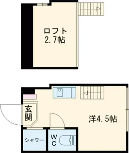 メゾン・プーラ豊島【102号室】の間取り