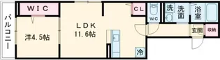 セレスティア谷在家Ⅱ【2階】の間取り