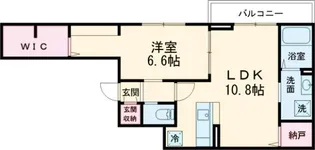 セレスティア谷在家Ⅱ【3階】の間取り