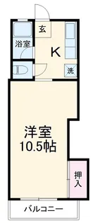 朗豊ハウス【23号室】の間取り