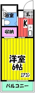 ラ・フォーレ池上【4階】の間取り
