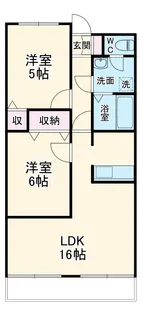 グリーンハイム【3階】の間取り