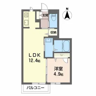 シェリール【2階】の間取り