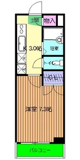 グランツA・Y【3階】の間取り