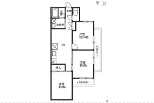 パークサイド壱番館【403号室】の間取り