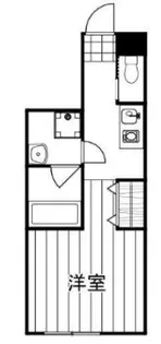 デュオメゾン中野サウス【203号室】の間取り