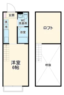 Patio【1階】の間取り