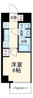 S-RESIDENCE蕨bene【6階】の間取り