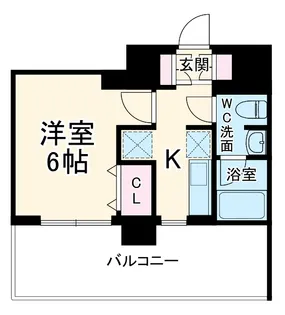 S-RESIDENCE蕨bene【805号室】の間取り