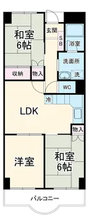 一光ハイツ尾頭橋【3階】の間取り