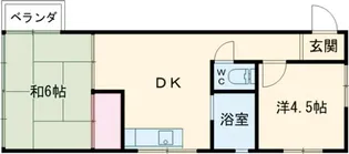 セピアハイツ【03030号室】の間取り