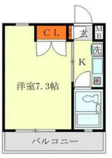 グレース大倉山【30号室】の間取り