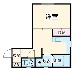 堀之内コーポラス【2階】の間取り