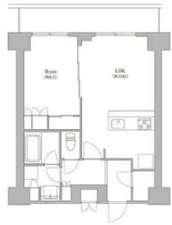 オアーゼ日暮里レジデンス【6階】の間取り