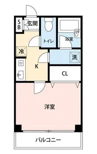 ブロッサムガーデンB【304号室】の間取り