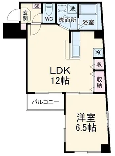 KENEDIX千葉中央【3階】の間取り
