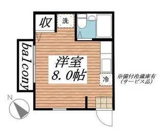 メゾンみずき【1階】の間取り