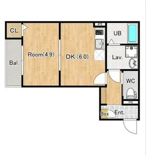アウレリオ東千葉【3階】の間取り