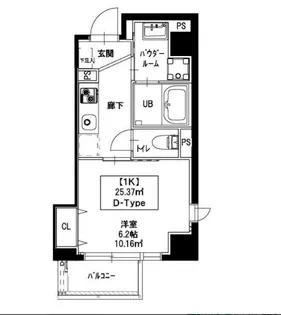 新宿御苑荘【2階】の間取り