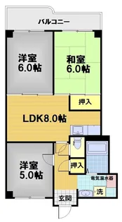 マンハイム五条【406号室】の間取り