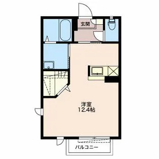 シャルムF【1階】の間取り