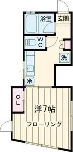 片山ハウス【1階】の間取り