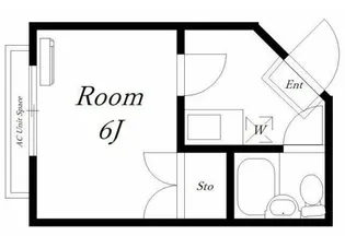 クレストヒルズ横濱三ッ沢WEST【202号室】の間取り
