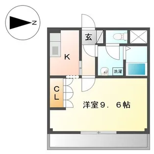 プレザンス【3階】の間取り
