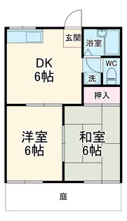 タウニー大手【1階】の間取り