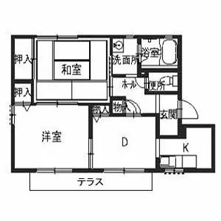 メープルコート【2階】の間取り