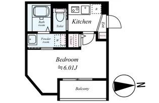 GRADUS所沢【1階】の間取り