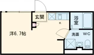 テラスソレイユ亀有【1階】の間取り