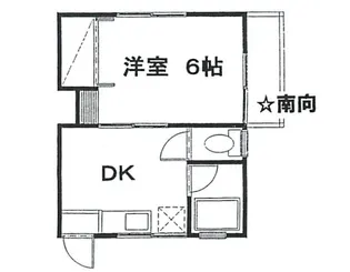 シモヌリビル【2階】の間取り