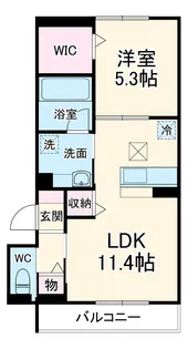パルセレッソ【1階】の間取り