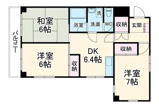 加藤マンション【3階】の間取り
