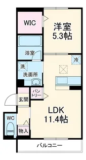 パルセレッソ【3階】の間取り